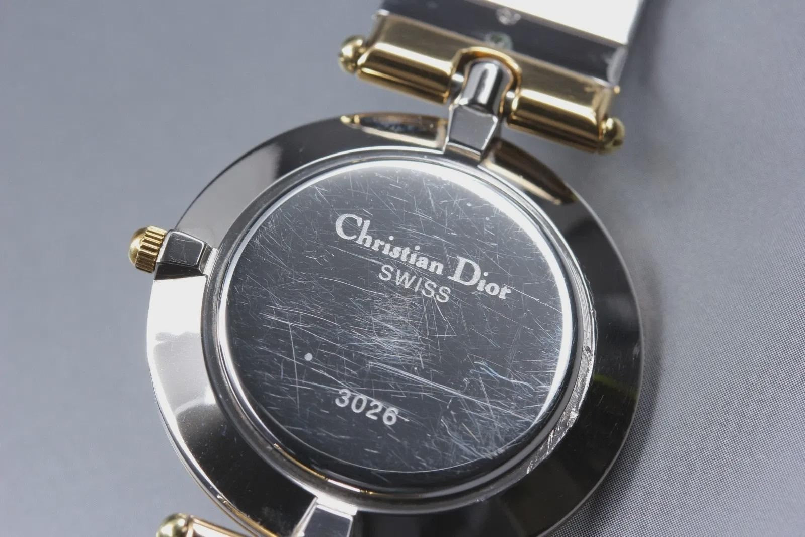 Christian Dior 3026 Wristwatch - Gold, Stainless Steel