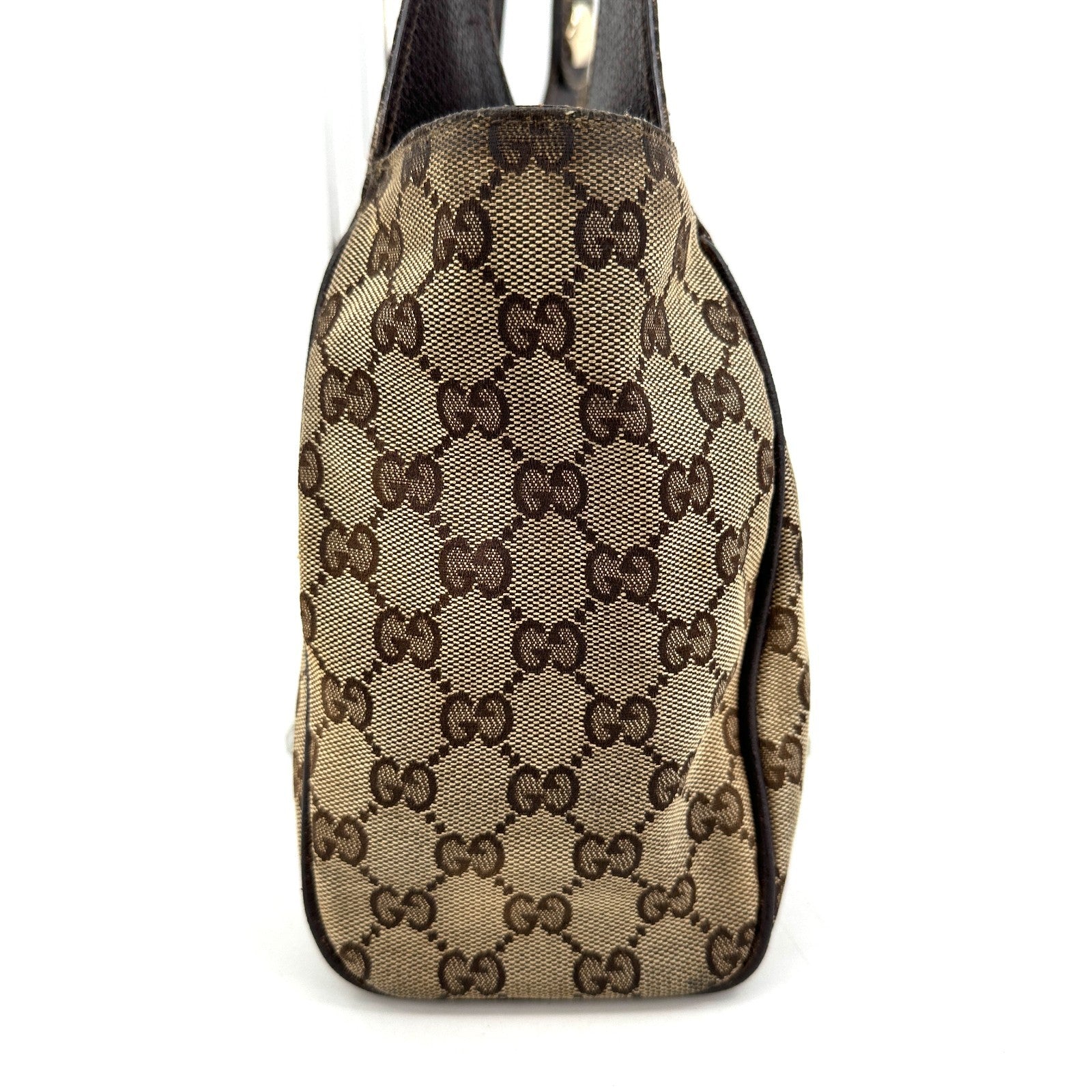 Gucci GG Bag - Brown, Canvas Leather