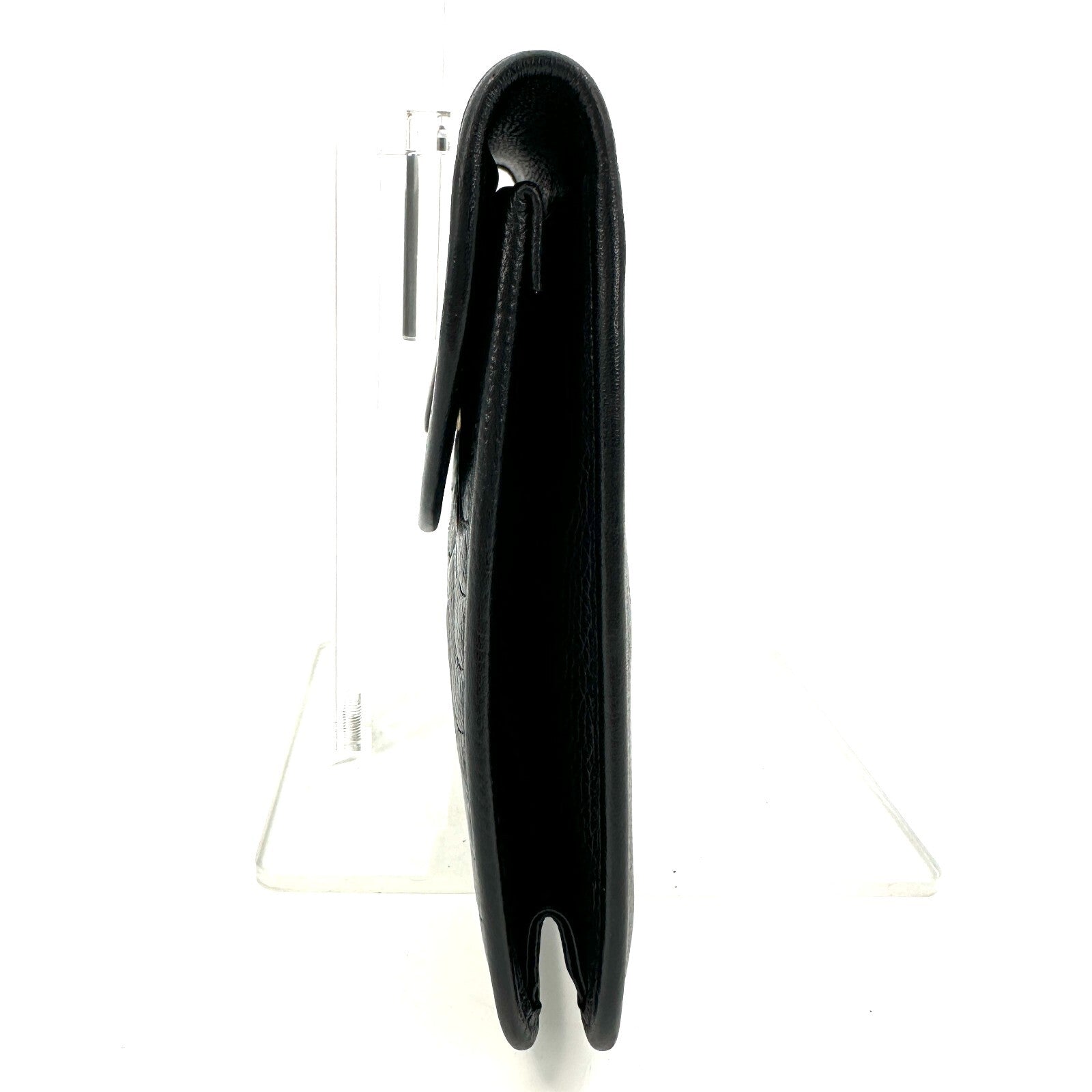 Saint Laurent Yves Clutch - Black, Leather