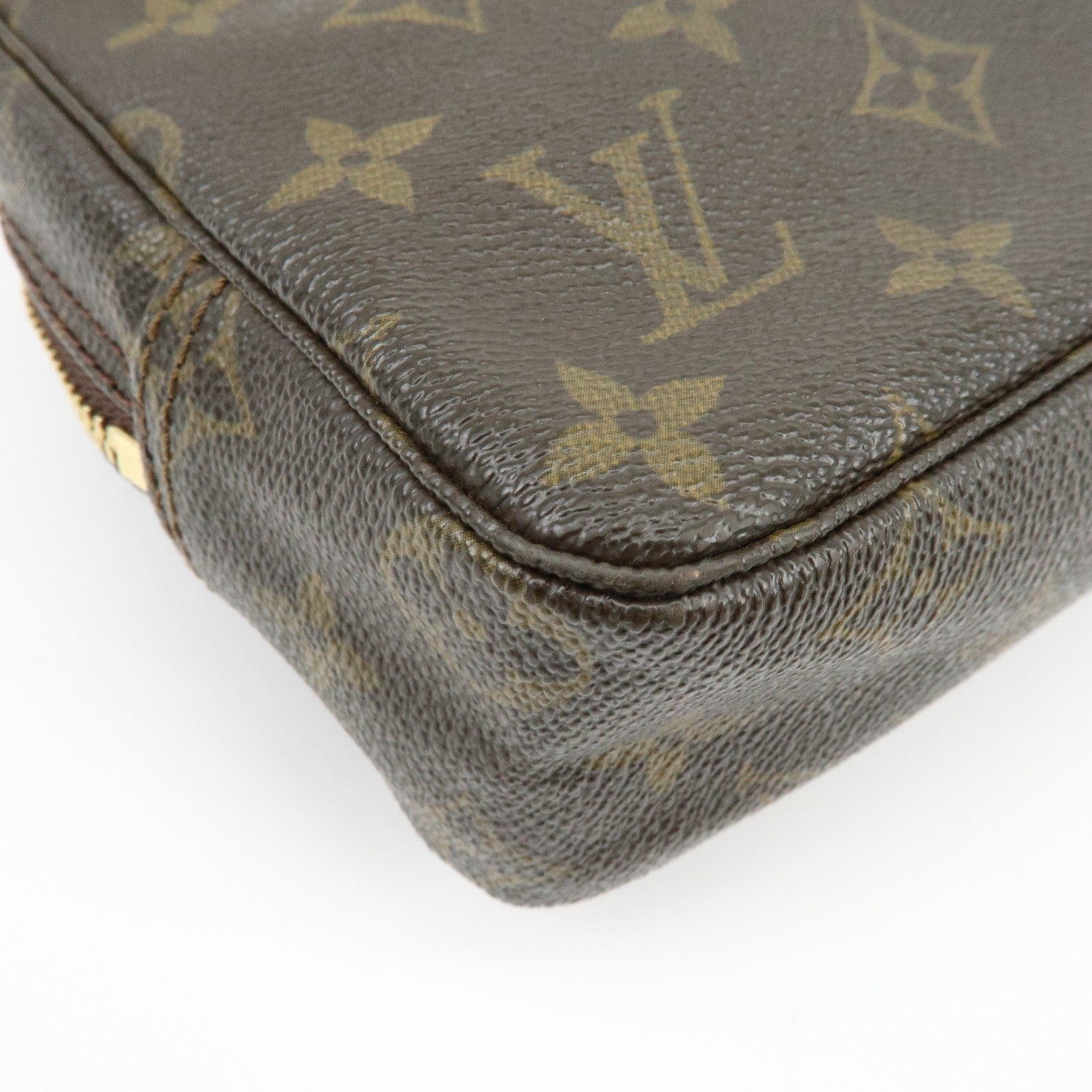 Louis Vuitton Trousse Toilette Monogram Clutch - Brown, Leather