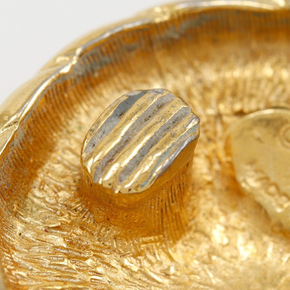 Chanel COCO Mark Earring - Gold, Plated Gold