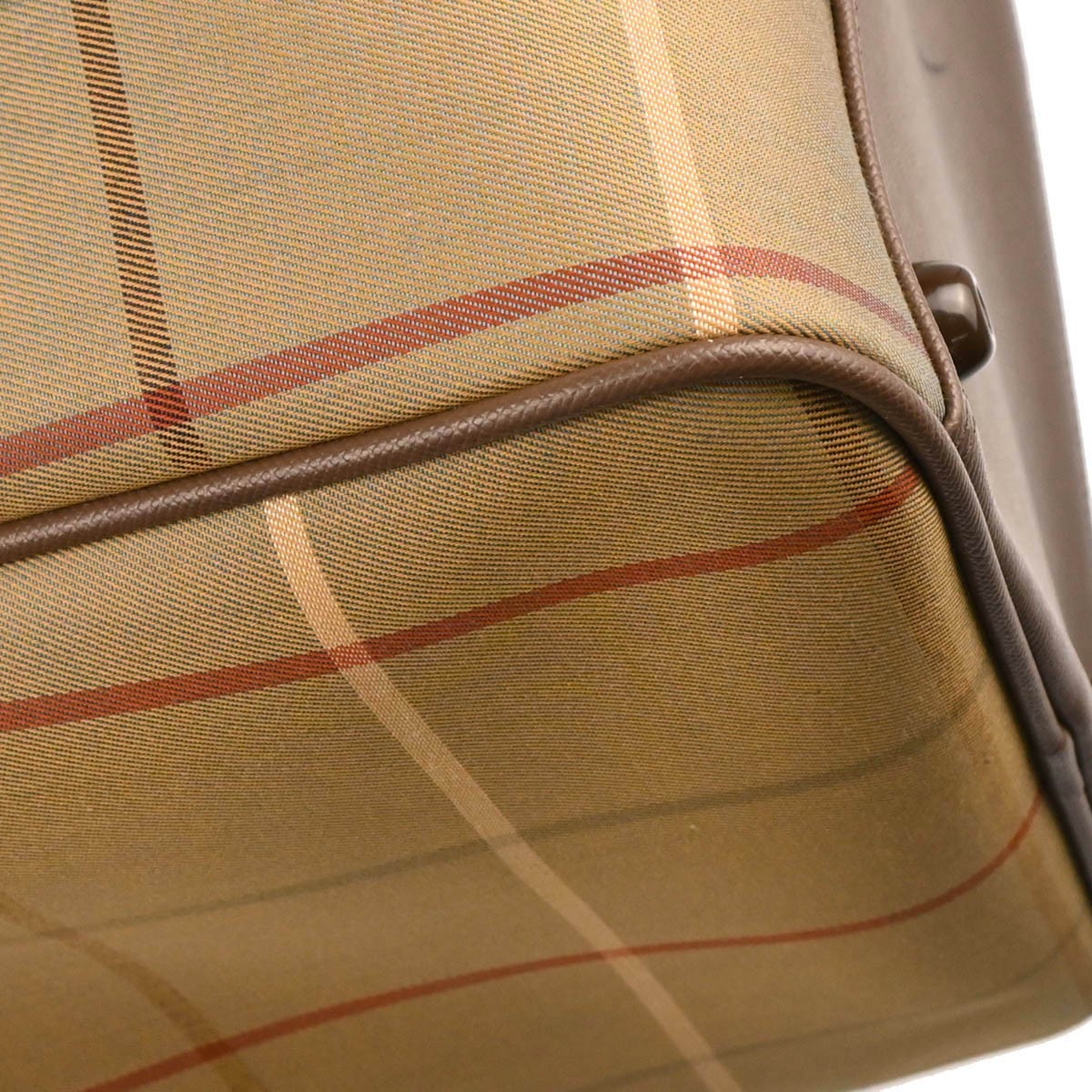 Burberrys Duffle Handbag - Beige, Canvas