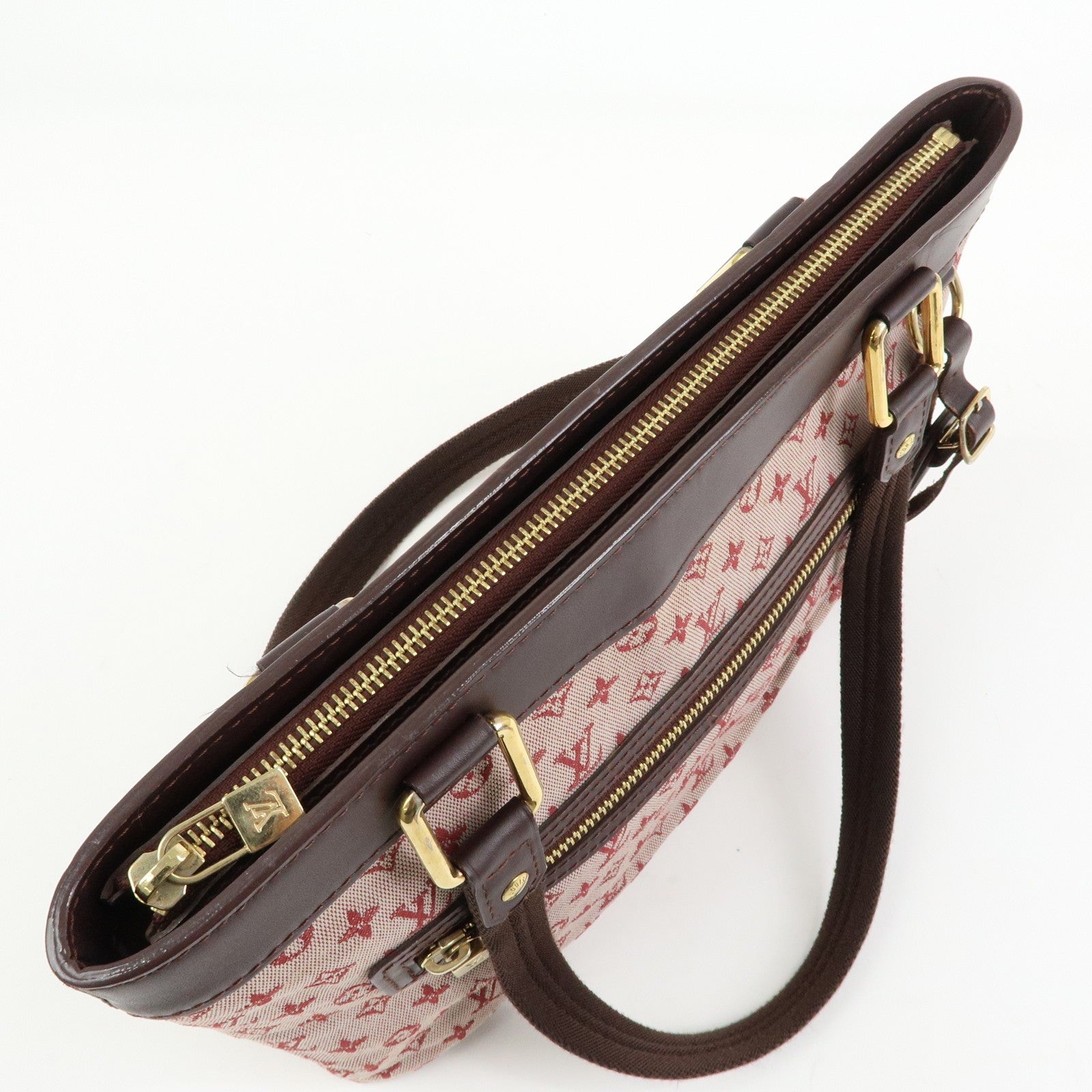 Louis Vuitton Monogram Mini Lucille PM Handbag - Cerise, Monogram Canvas