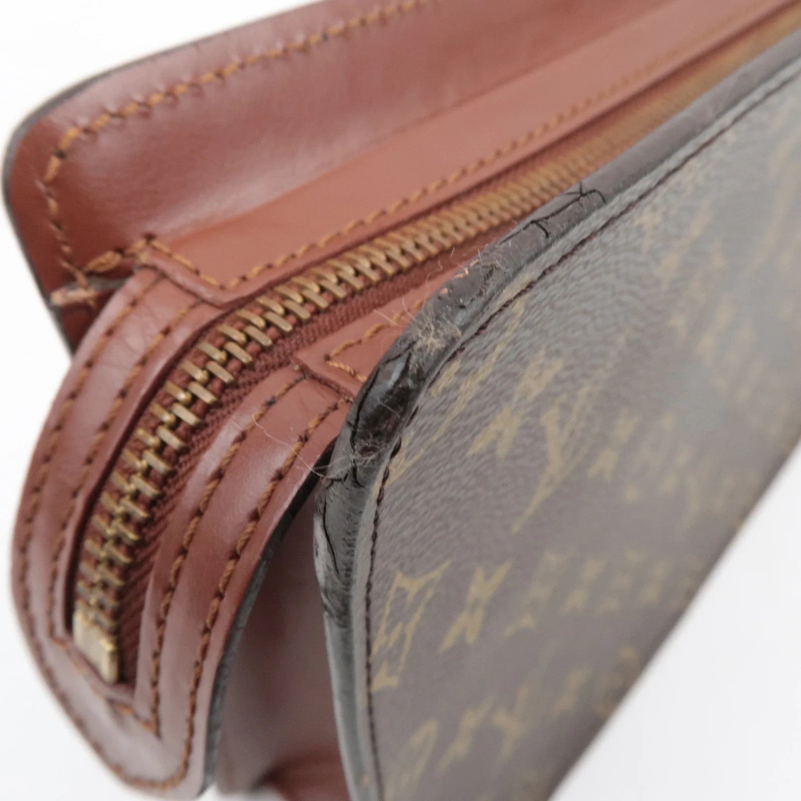 Louis Vuitton Monogram Pochette Homme Clutch Bag - Monogram, Canvas, Leather