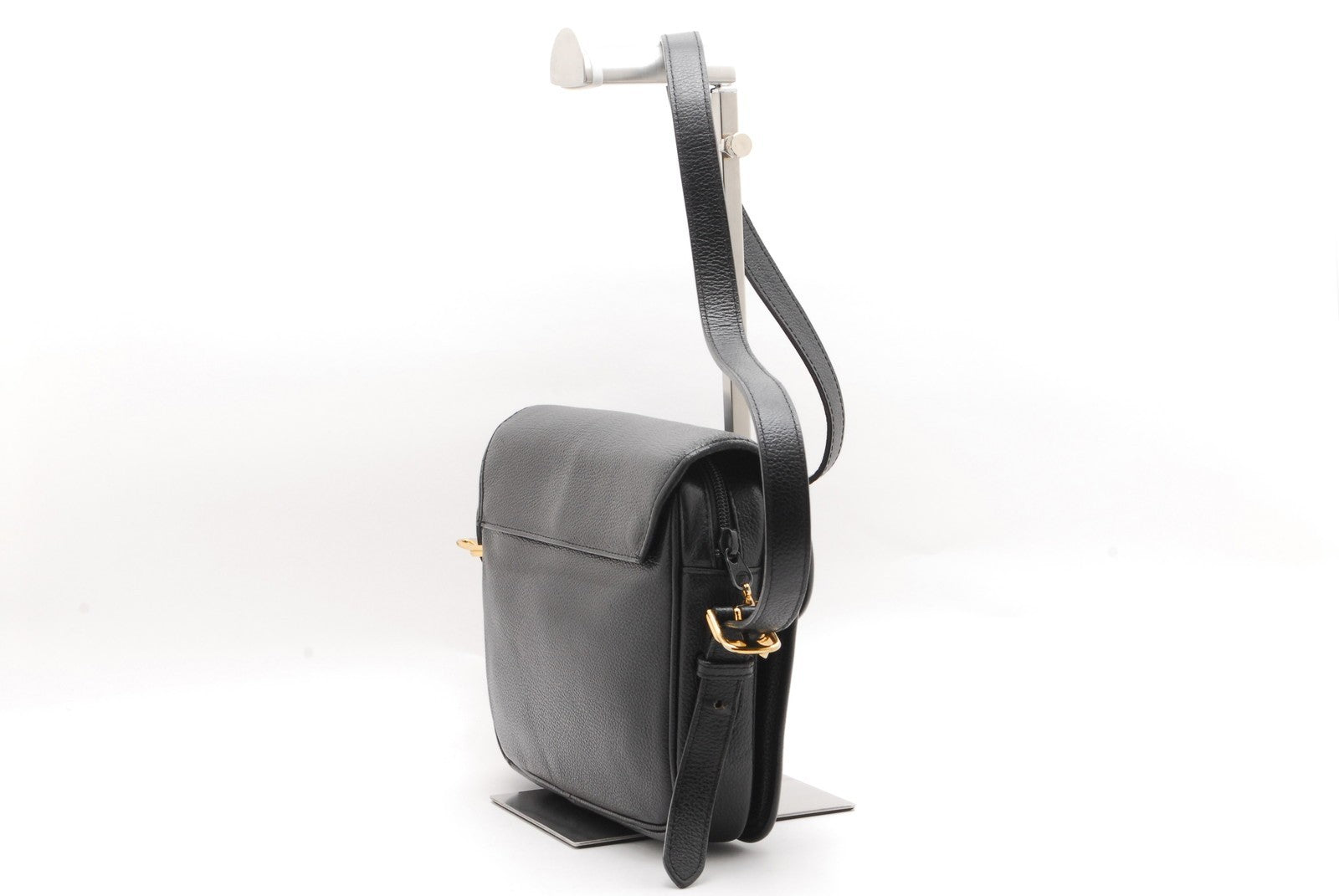 Saint Laurent Yves Shoulder Bag - Black, Leather