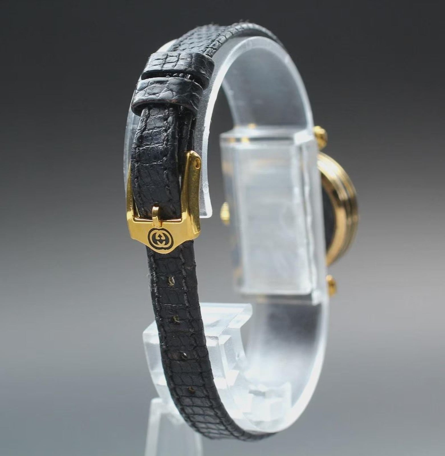 Gucci 2000L Wristwatch - Black, Leather