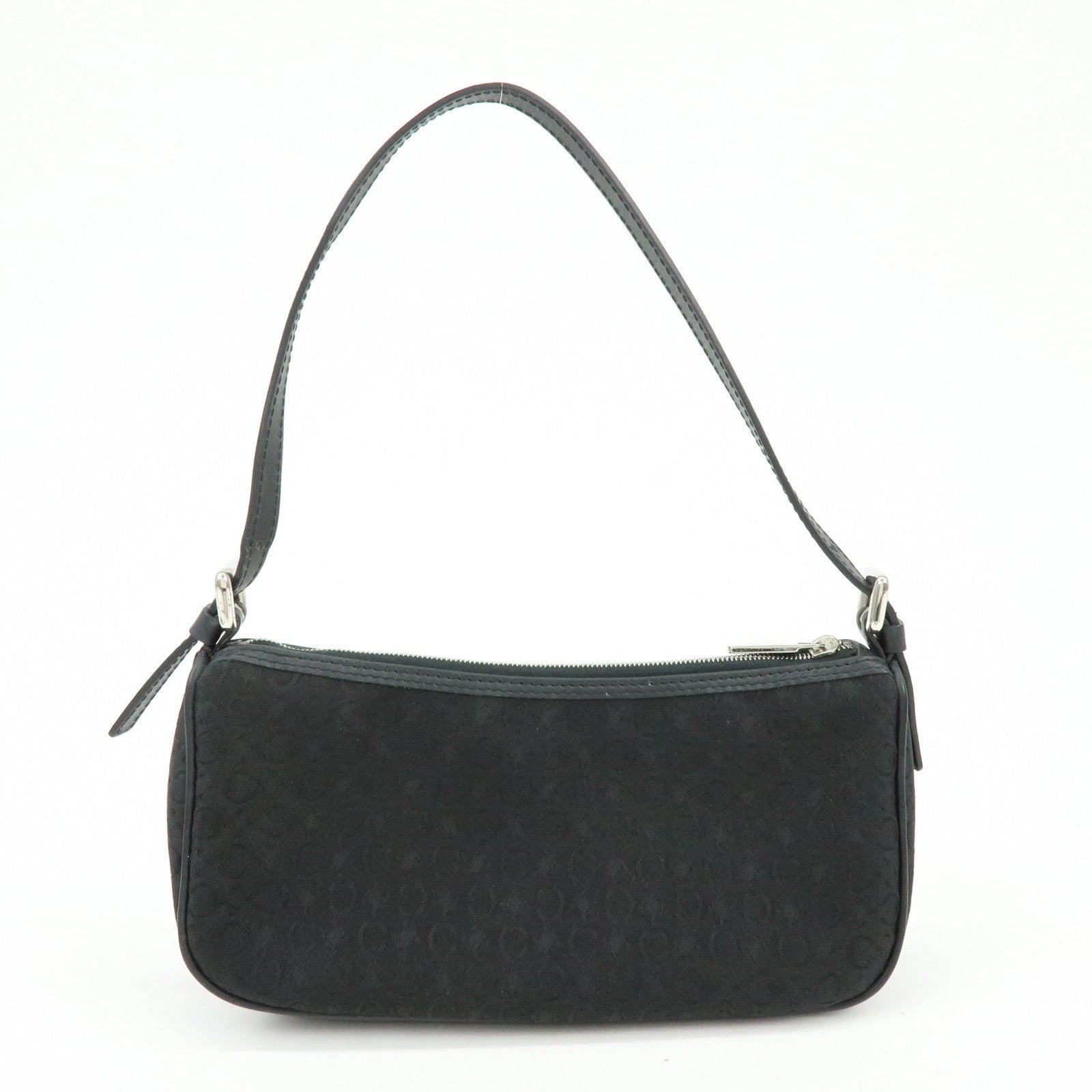 Celine C Macadam Shoulder Bag - Black, Leather