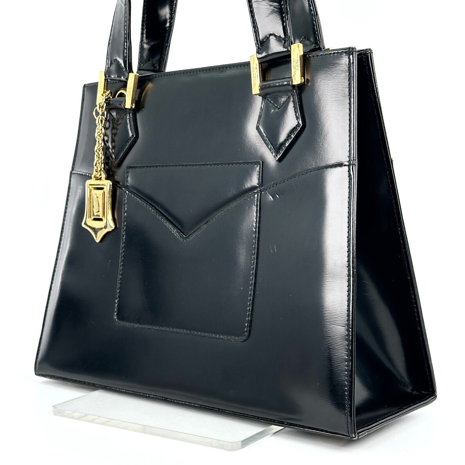 Saint Laurent Shoulder Bag - Black, Leather