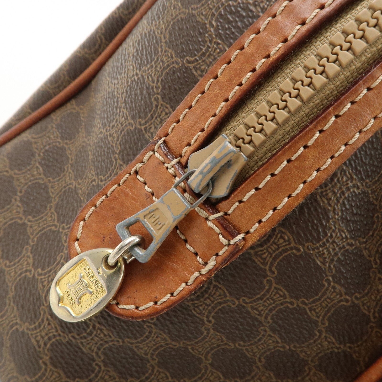 Celine Boston Bag - Brown, PVC