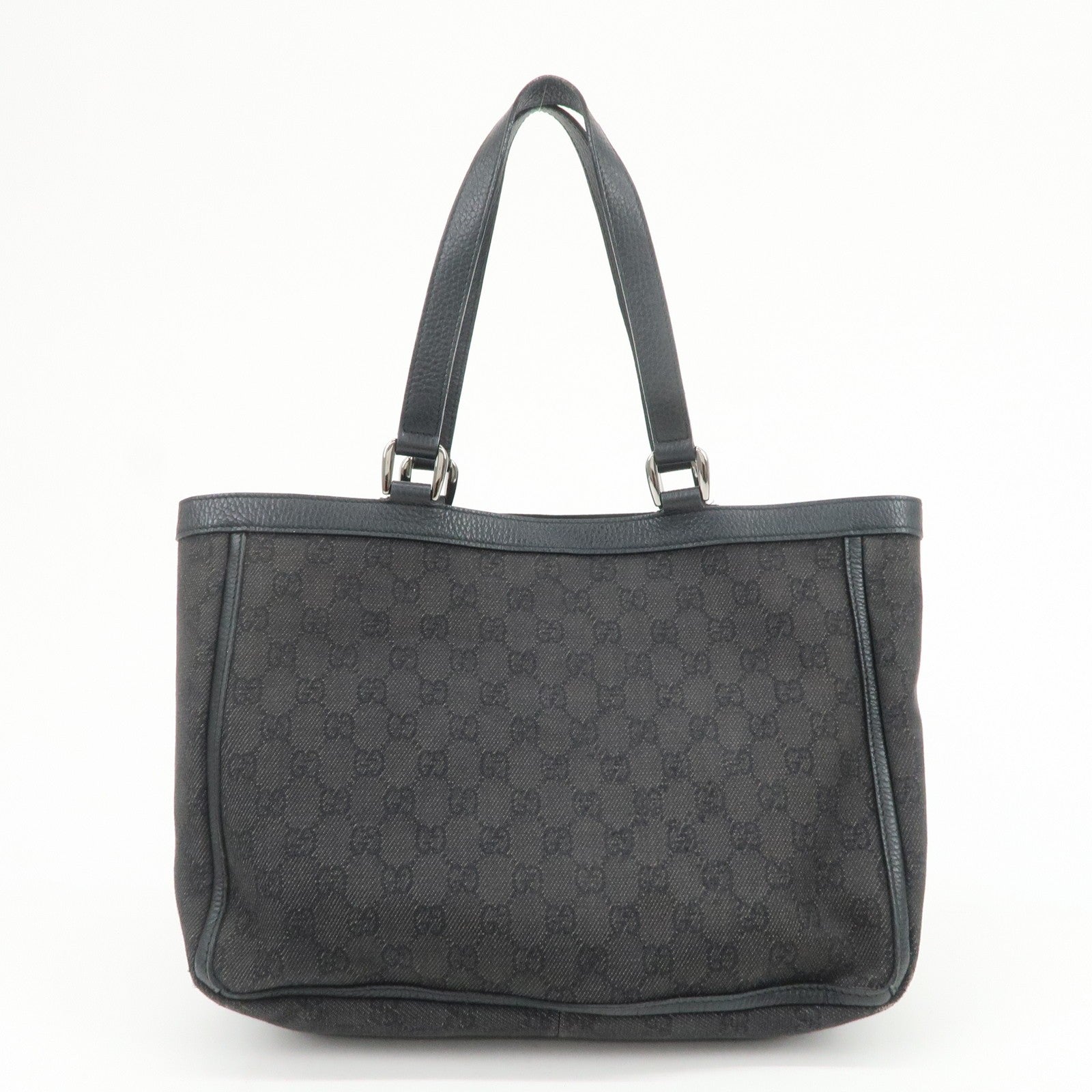 Gucci Abbey Tote Bag - Black, GG Canvas