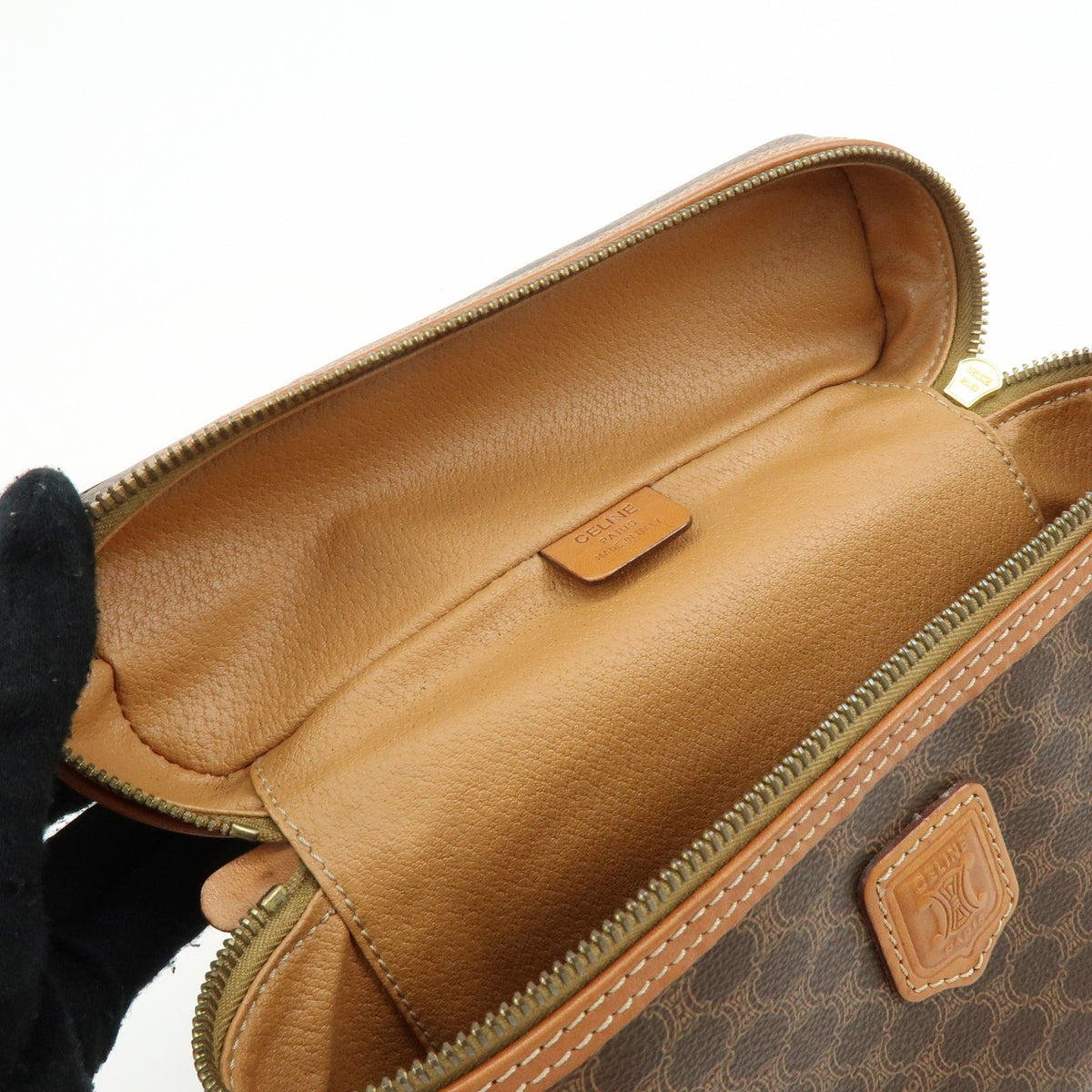 Celine Hand Bag - Brown, PVC Leather