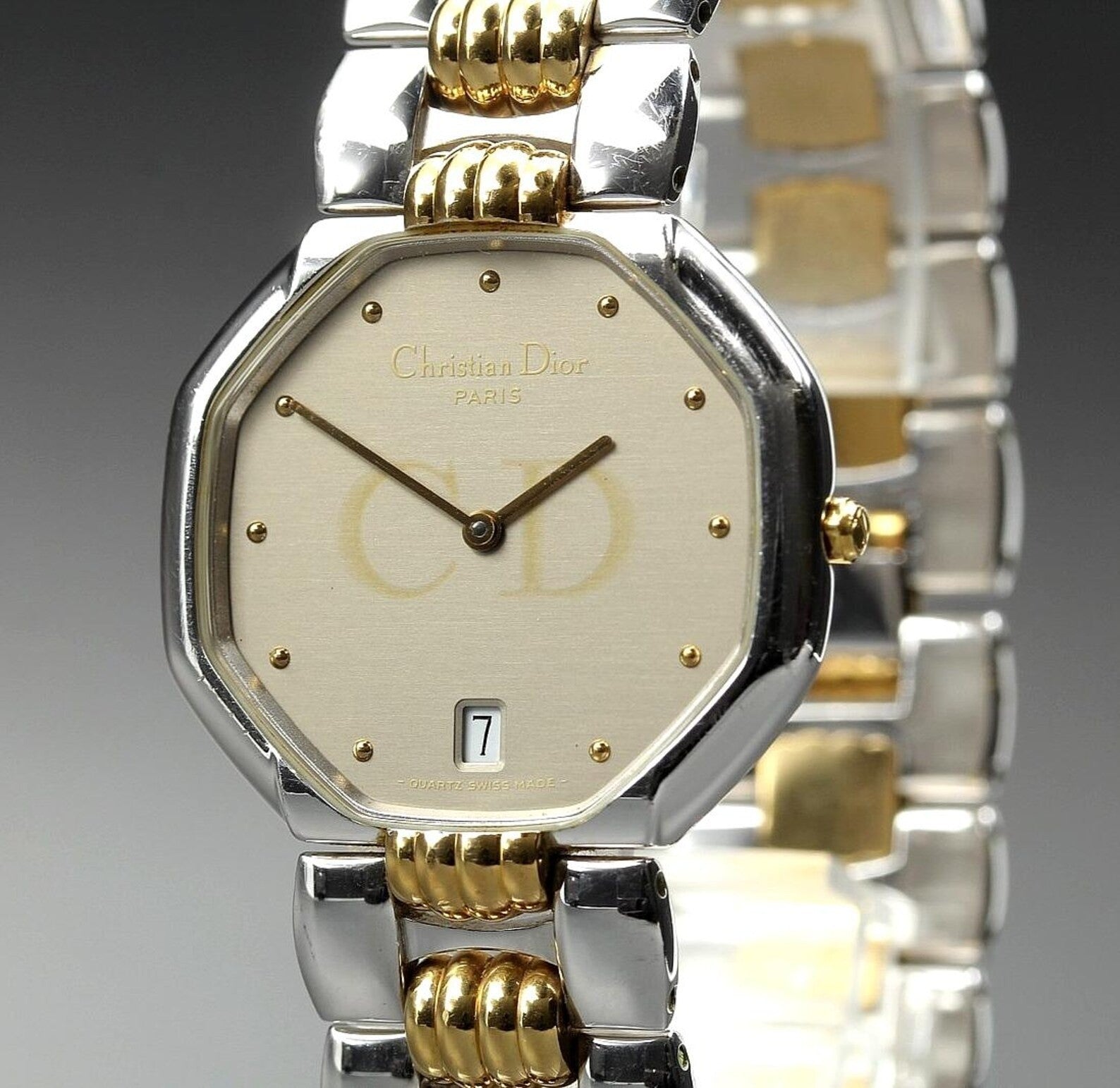 Christian Dior 45.204 Wristwatch - Gray, Stainless Steel