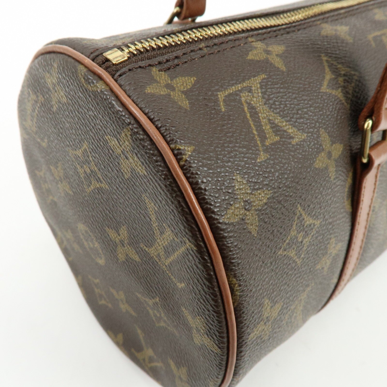 Louis Vuitton Monogram Papillon 30 Hand Bag - Brown, Monogram Canvas, Nume Leather