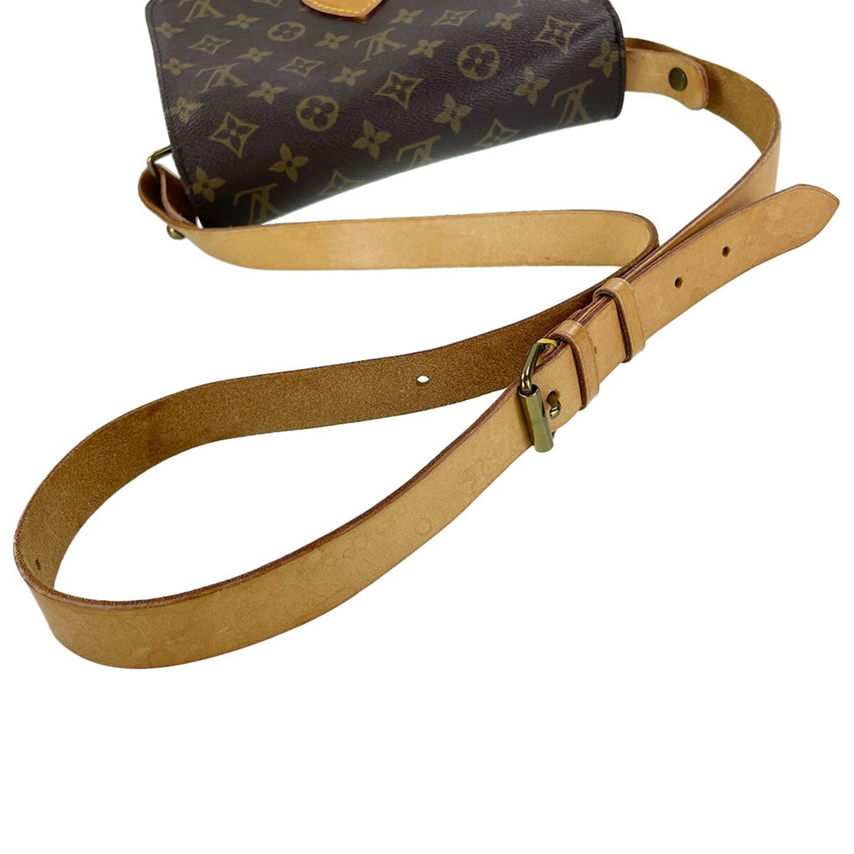 Louis Vuitton Cartouchiere MM Shoulder Bag - Brown, Leather
