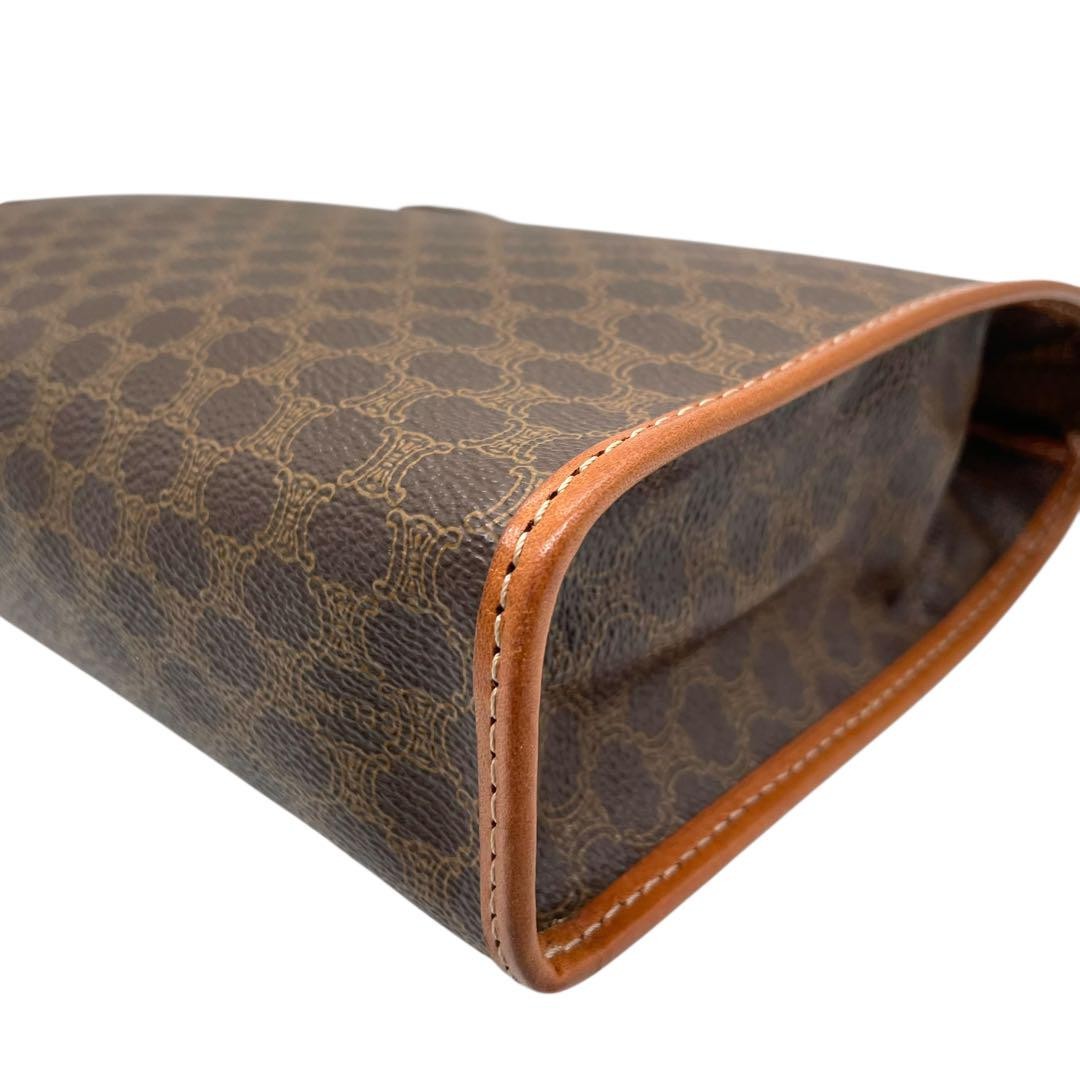 Celine s67 Magadam Clutch Bag - Brown, PVC Leather