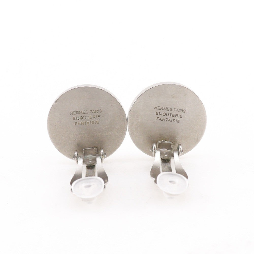 Hermès Serie Earring - Silver, Metallic