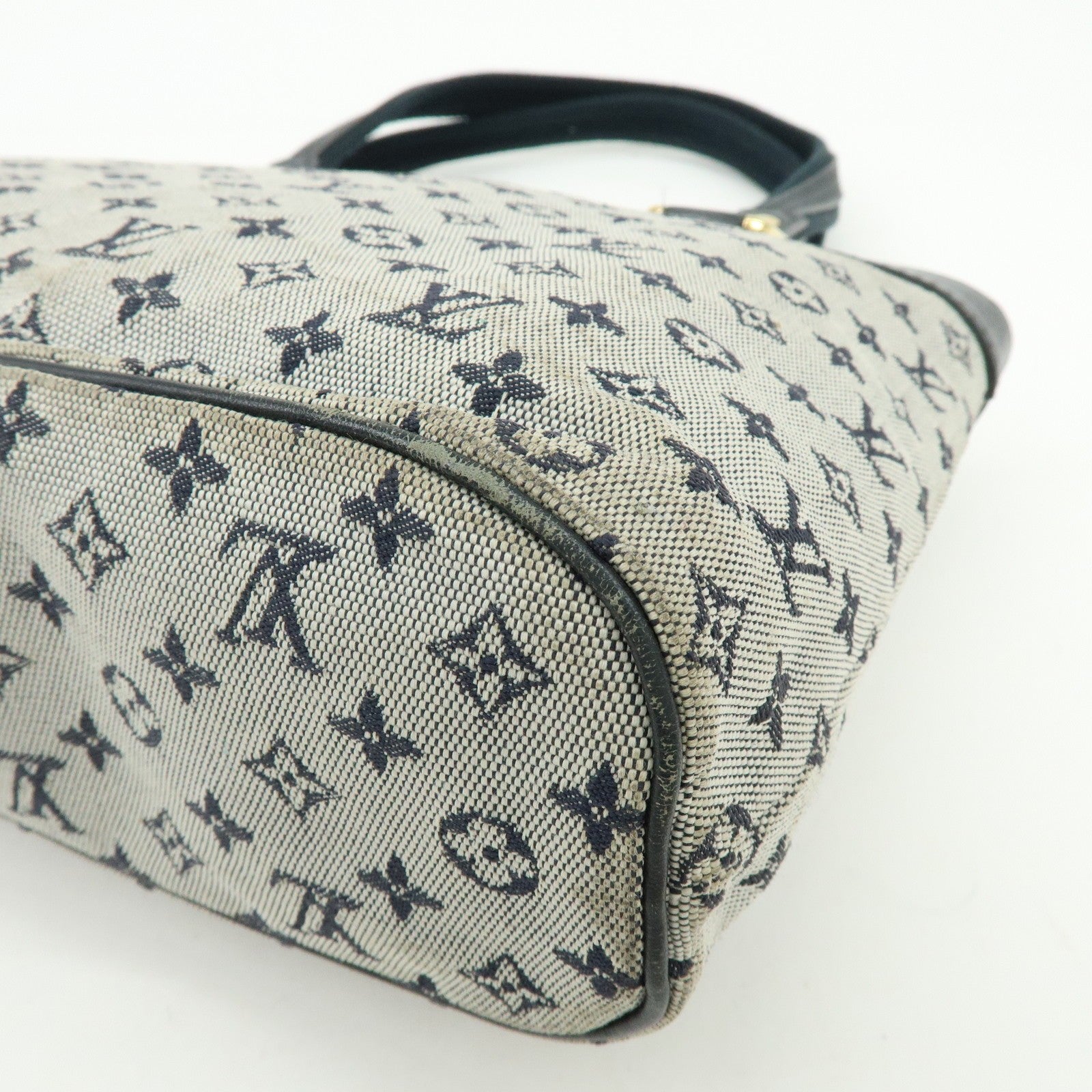 Louis Vuitton Lin Hand Bag - Blue, Monogram Mini Canvas