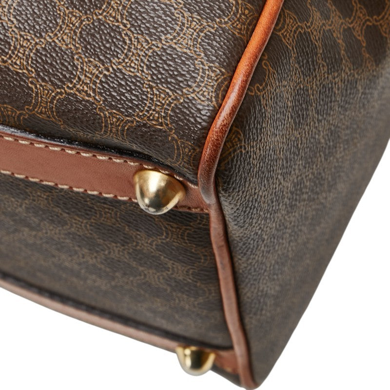 Celine Macadam Boston Bag - Brown, PVC