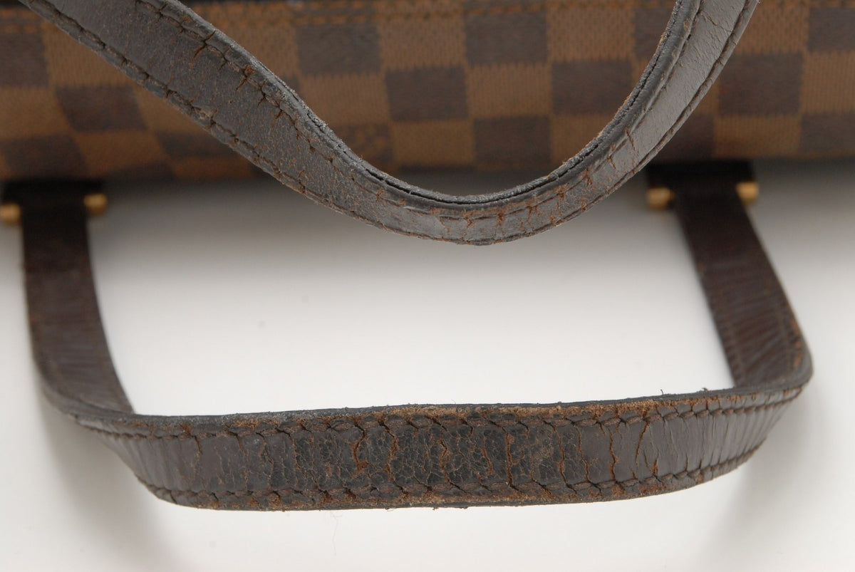 Louis Vuitton Damier Ebene Papillon 30 Hand Bag - Brown, PVC Leather