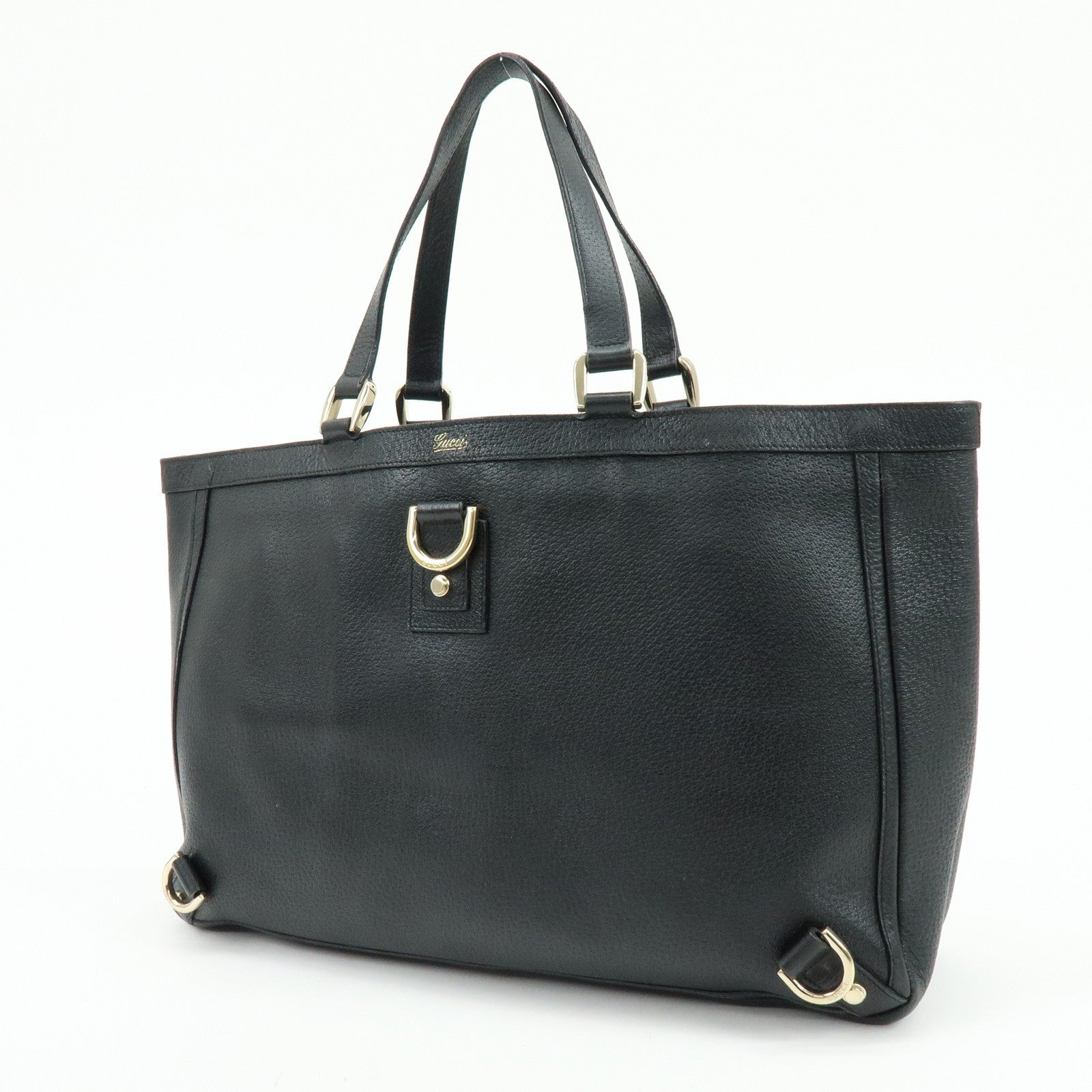 Gucci Abbey Tote Bag - Black, Leather