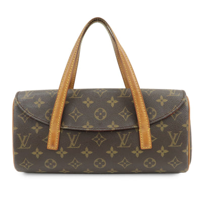Louis Vuitton Monogram Canvas Sonatine Hand Bag Brown