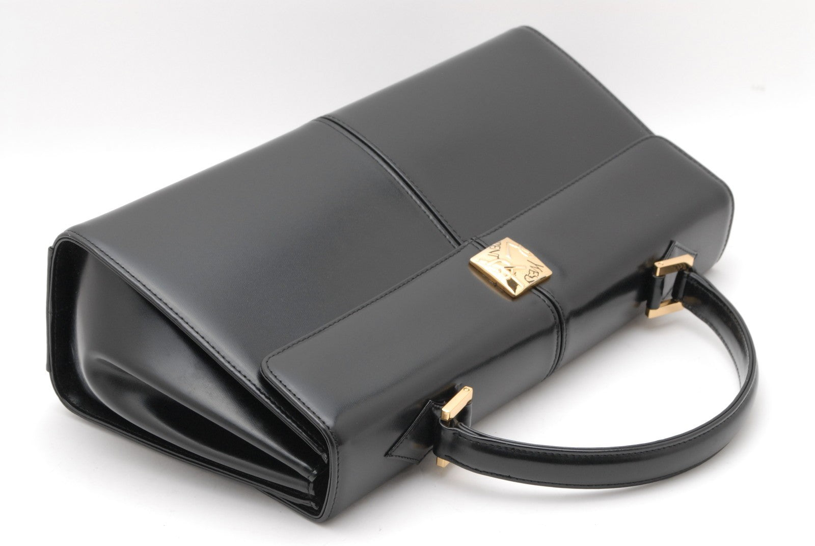 Saint Laurent Yves Saint Laurent Tote Hand Bag - Black, Leather