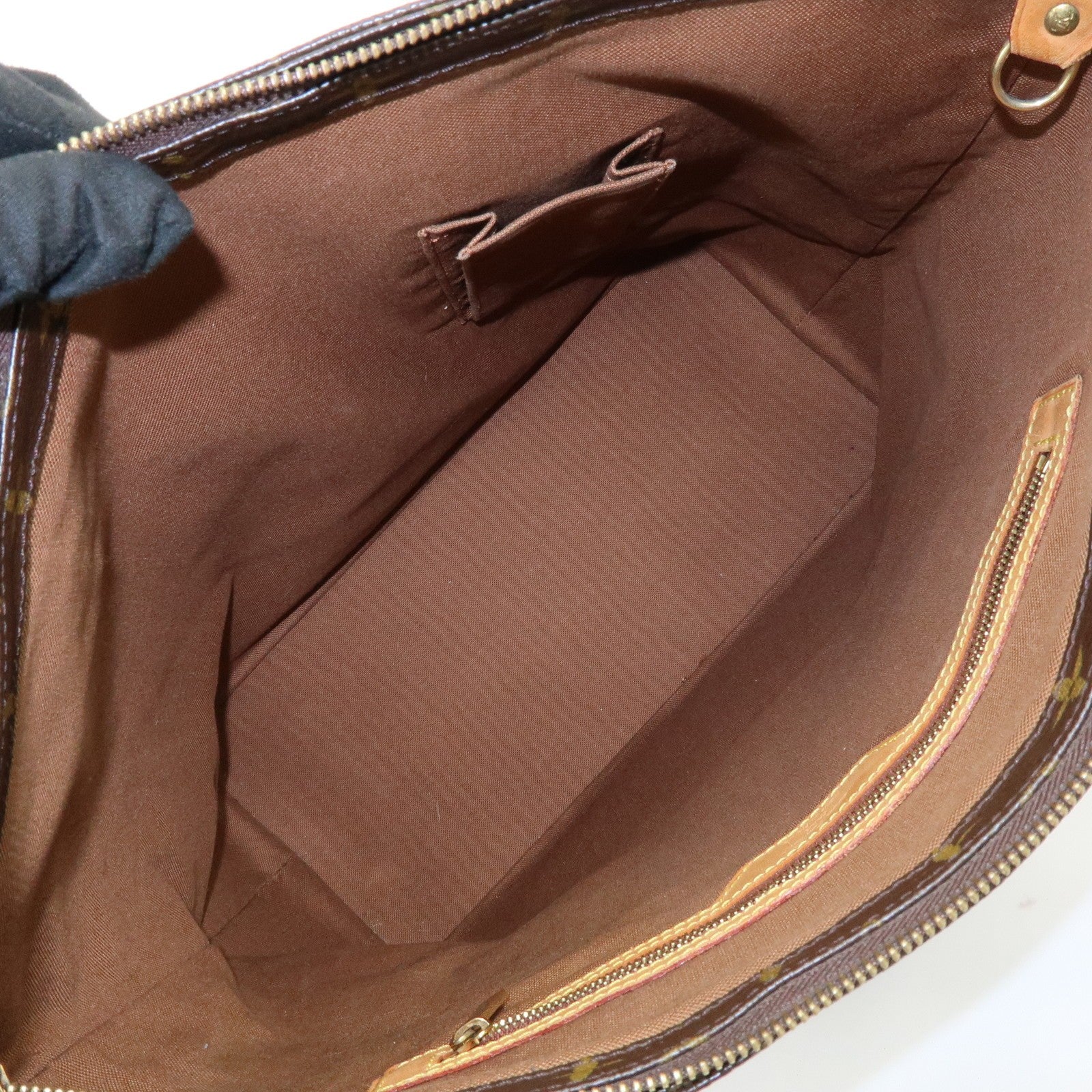 Louis Vuitton Monogram Cabas Mezzo Tote Bag - Brown, Monogram Canvas