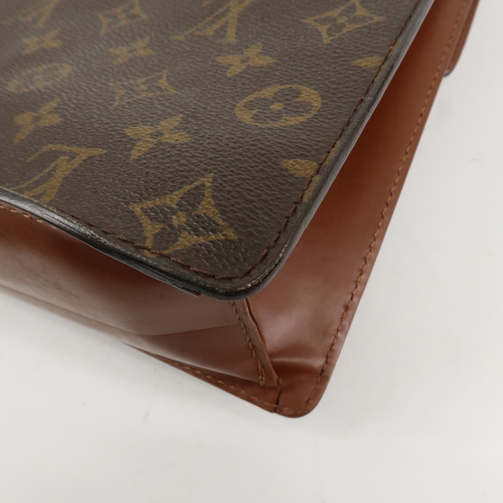 Louis Vuitton Monogram Monceau 28 Hand Bag - Monogram, Canvas and Leather