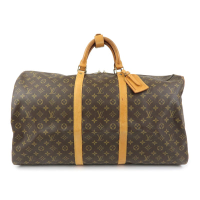 Louis Vuitton Monogram Keep All Bandouliere 60 Boston Bag - Monogram, Monogram Canvas