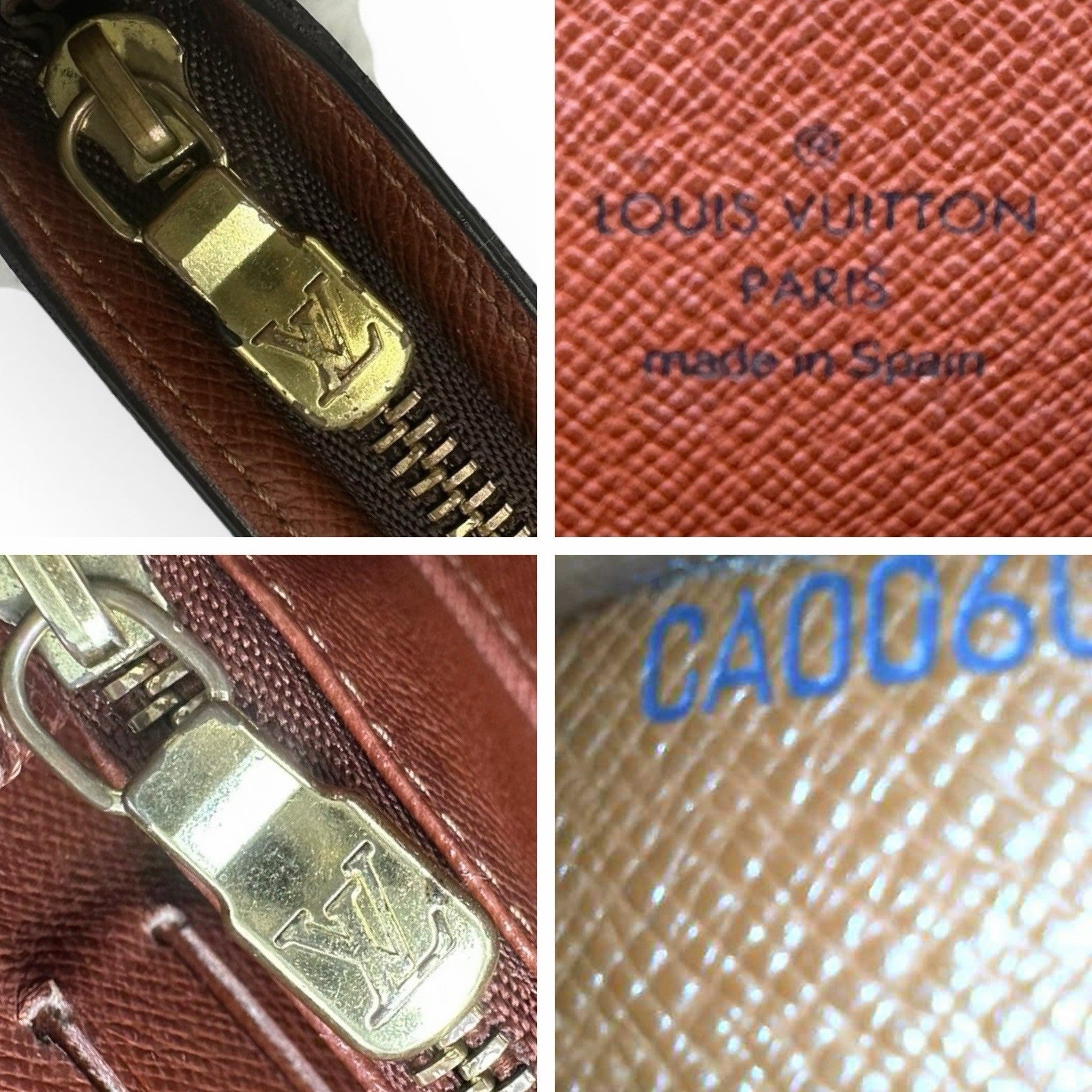 Louis Vuitton Portemonnaie Zip-Around Wallet - Brown, Monogram