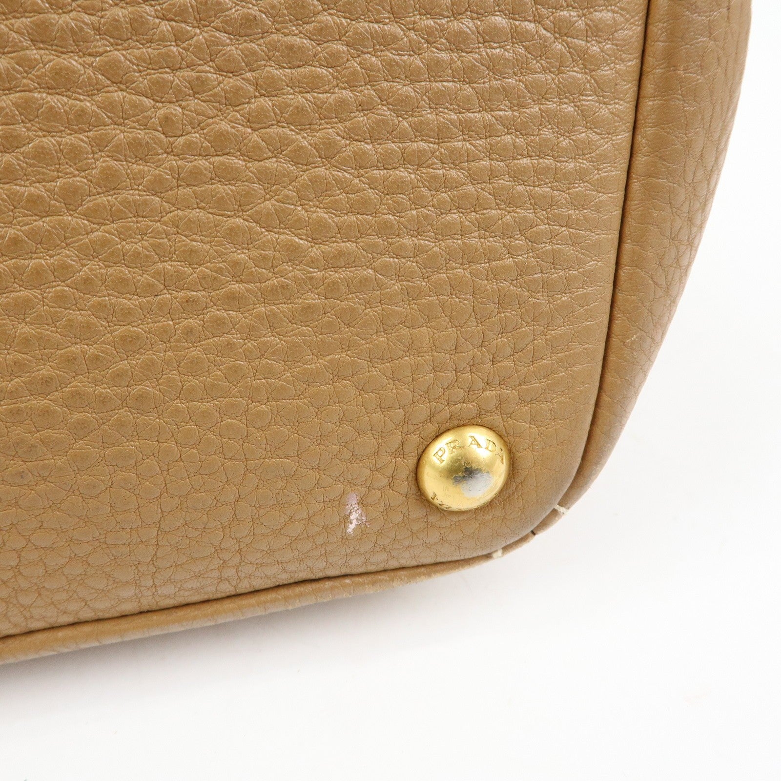 Prada Vitello Daino Tote Bag - Brown, Leather