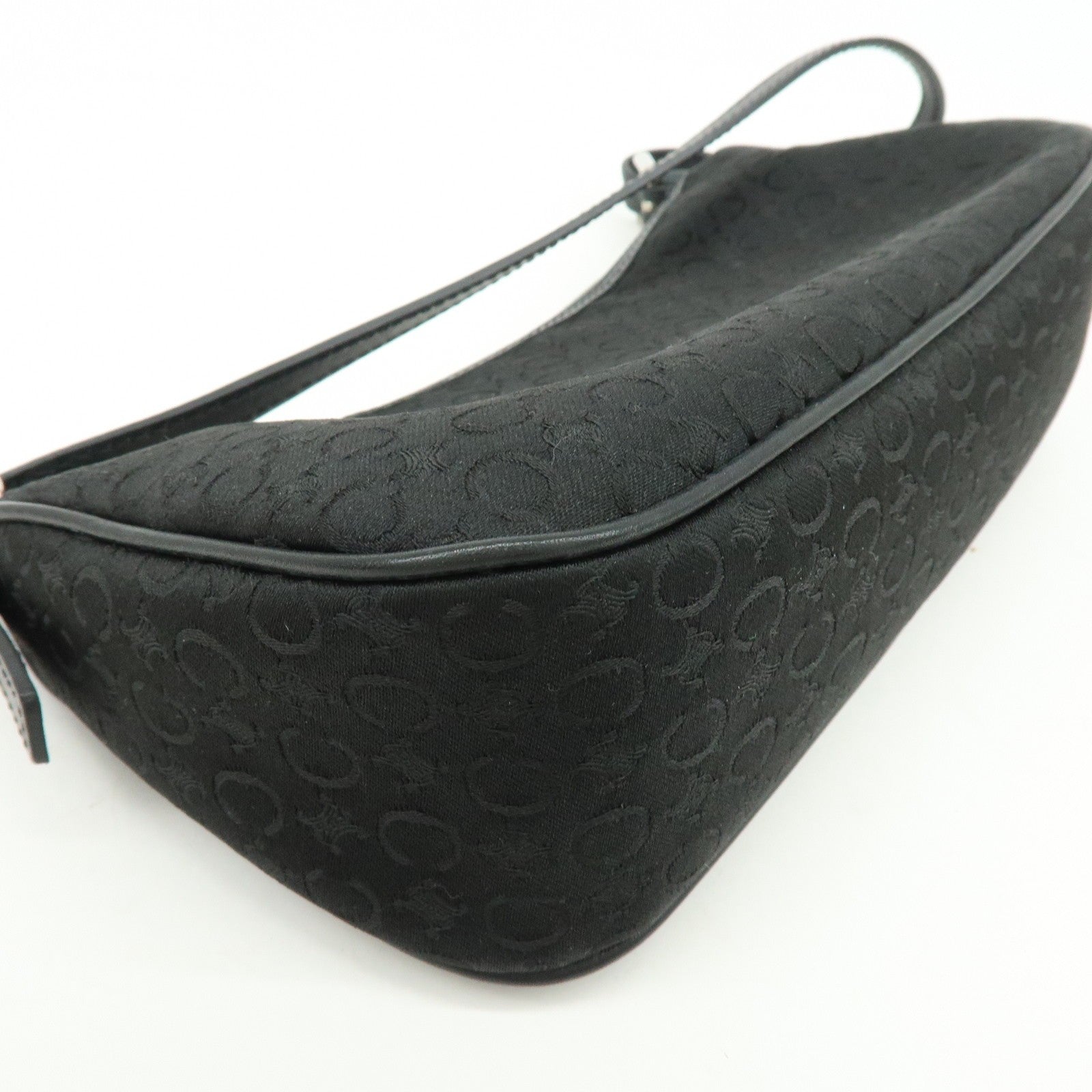 Celine C Macadam Shoulder Bag - Black, Leather
