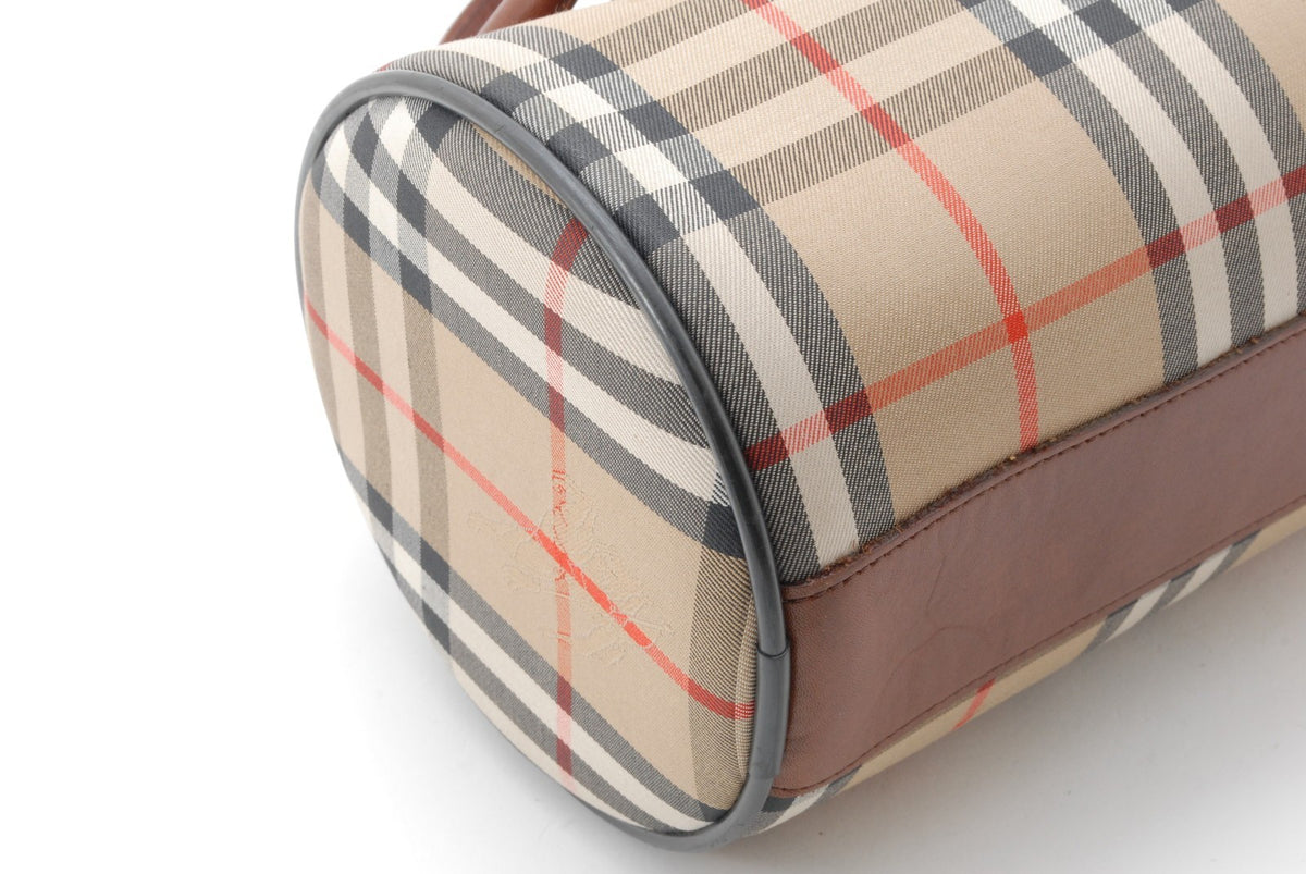 Burberry Nova Shoulder Bag - Brown, Canvas