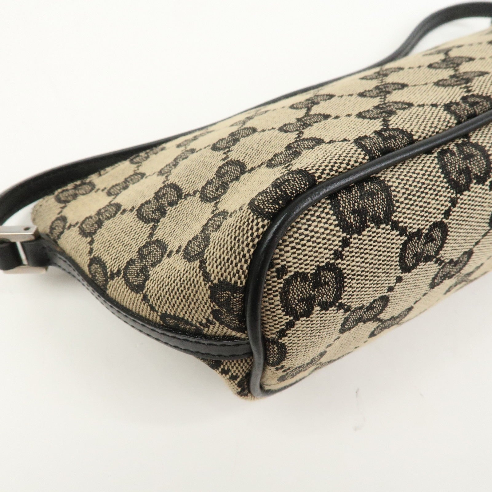Gucci Boat Hand Bag - Beige, Canvas