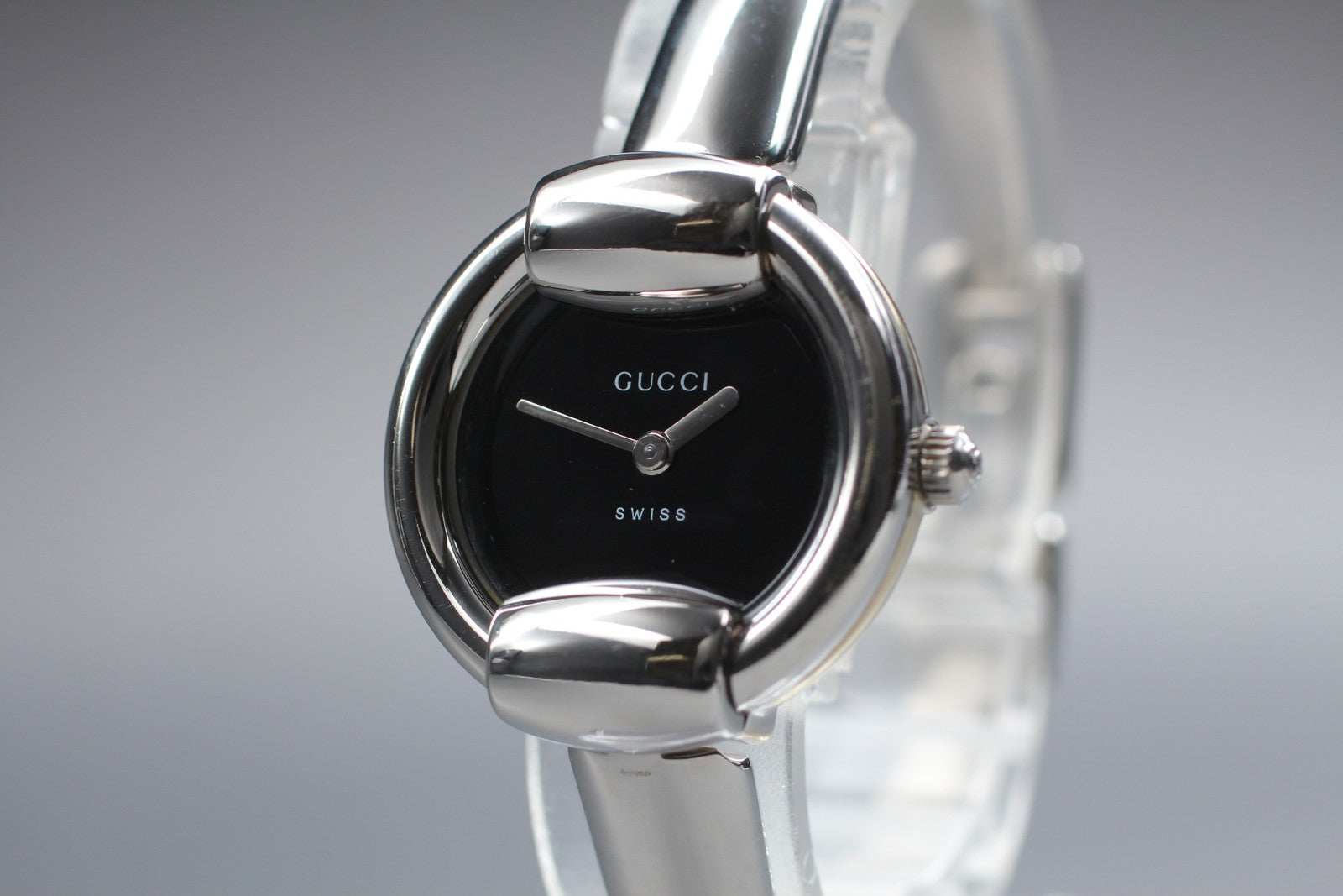 Gucci 1400L Watch - Black, Stainless Steel