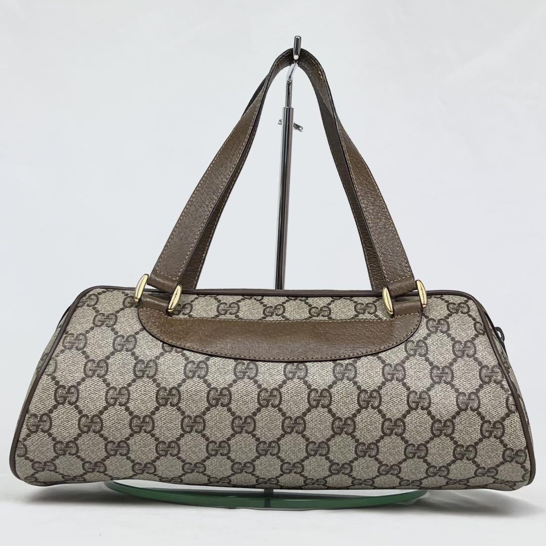 Gucci Old Gucci Mini Boston Bag - Beige, Leather