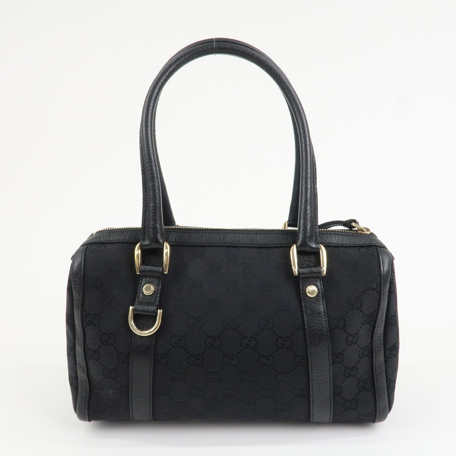 Gucci Boston Bag - Black, Canvas