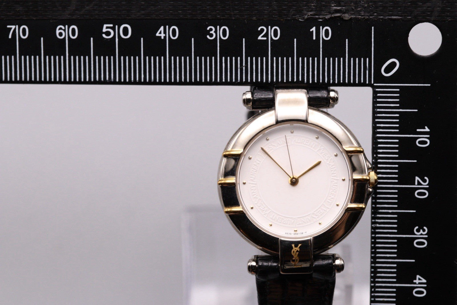 Yves Saint Laurent 4630-E634854Y Watch - White, Stainless Steel