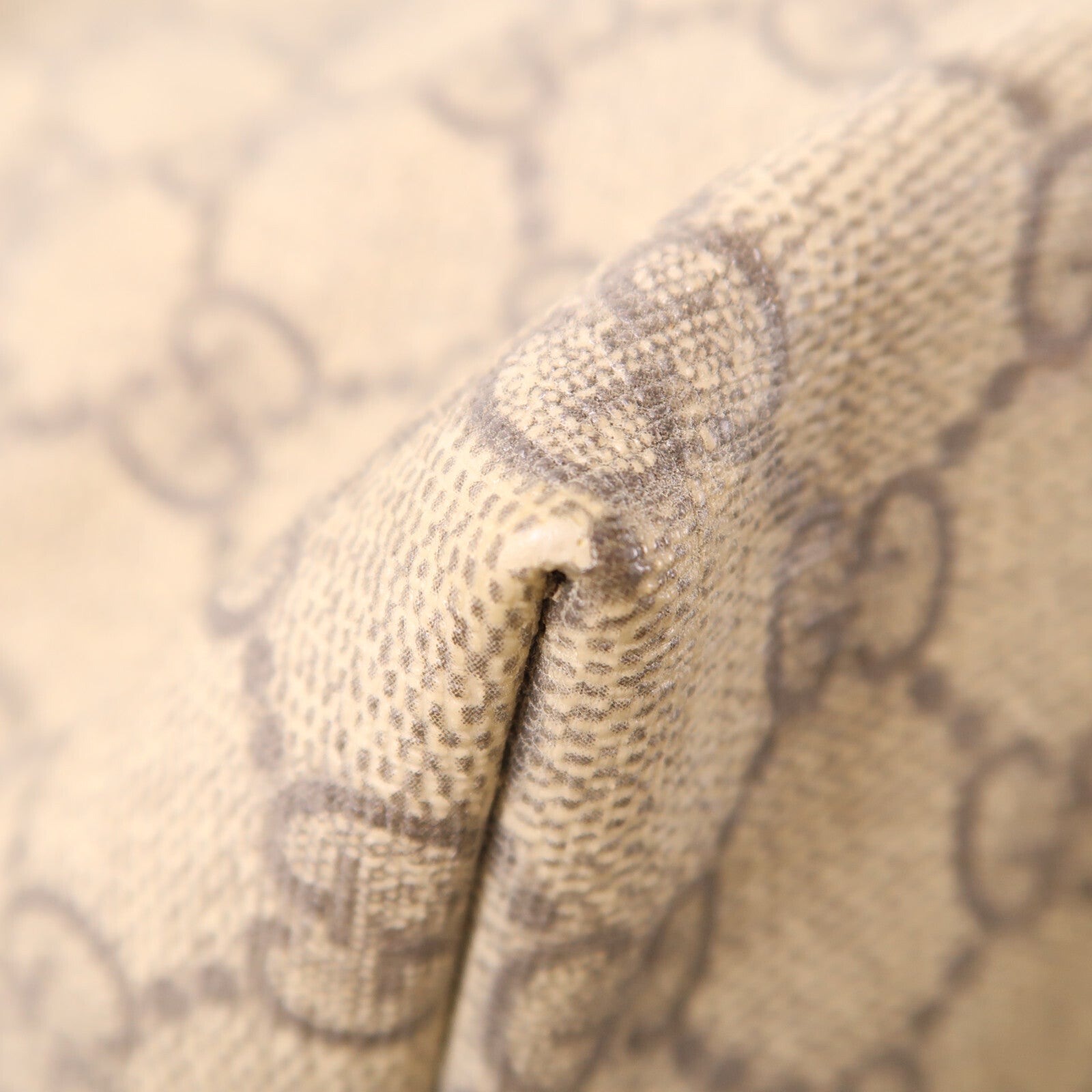 Gucci GG GHW Shoulder Tote Bag - Brown, Coated Canvas