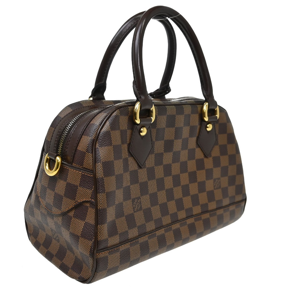 Louis Vuitton Damier Duomo Handbag - Brown, Damier Canvas, Leather