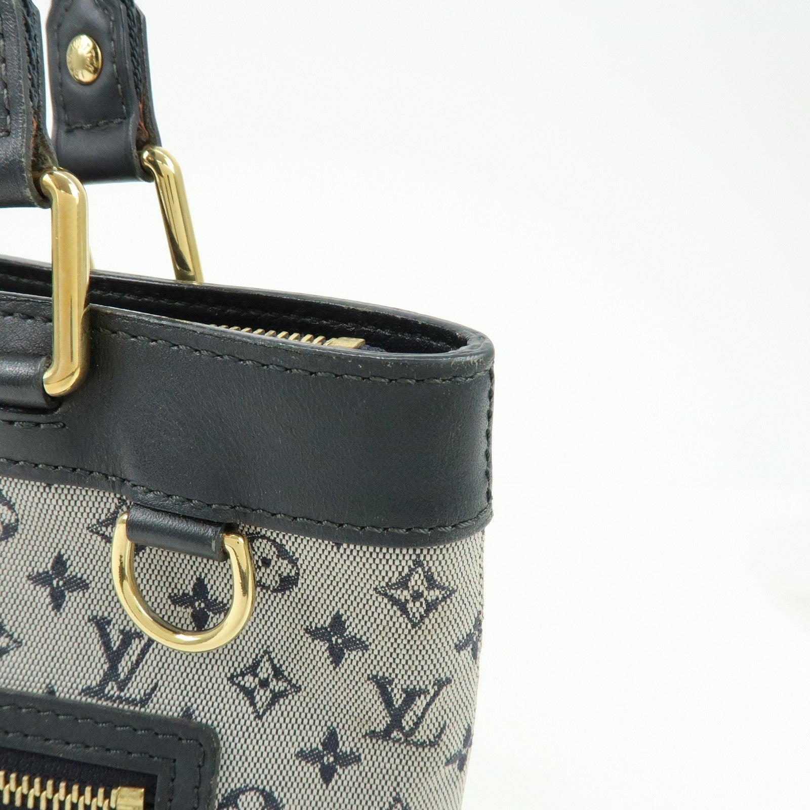 Louis Vuitton Lin Hand Bag - Blue, Monogram Mini Canvas