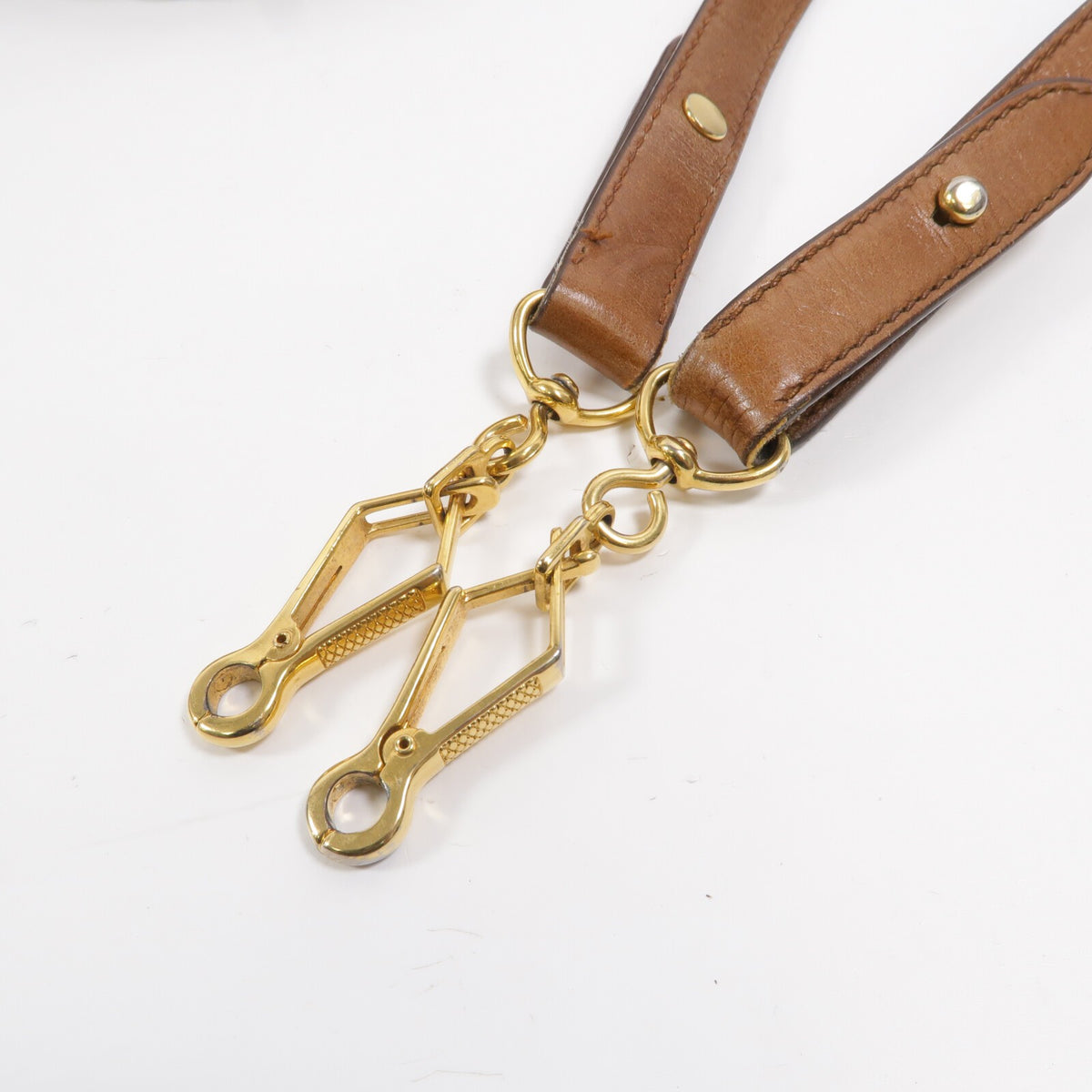 Miu Miu GHW 2 Way Shoulder Bag - Brown, Calfskin Leather