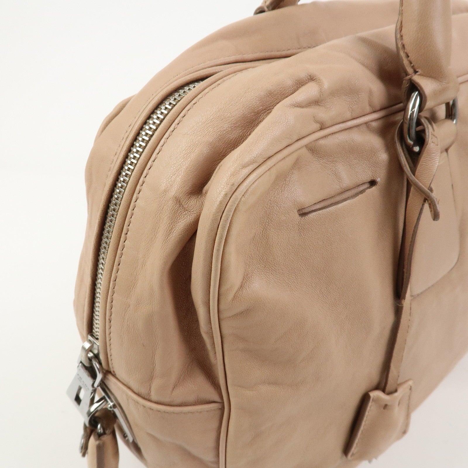 Prada Shoulder Bag - Pink Beige, Leather