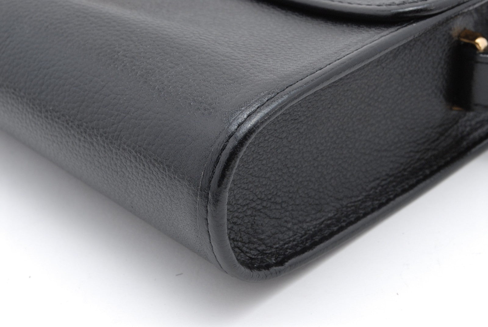 Saint Laurent Cassandra Shoulder Bag - Black, Leather