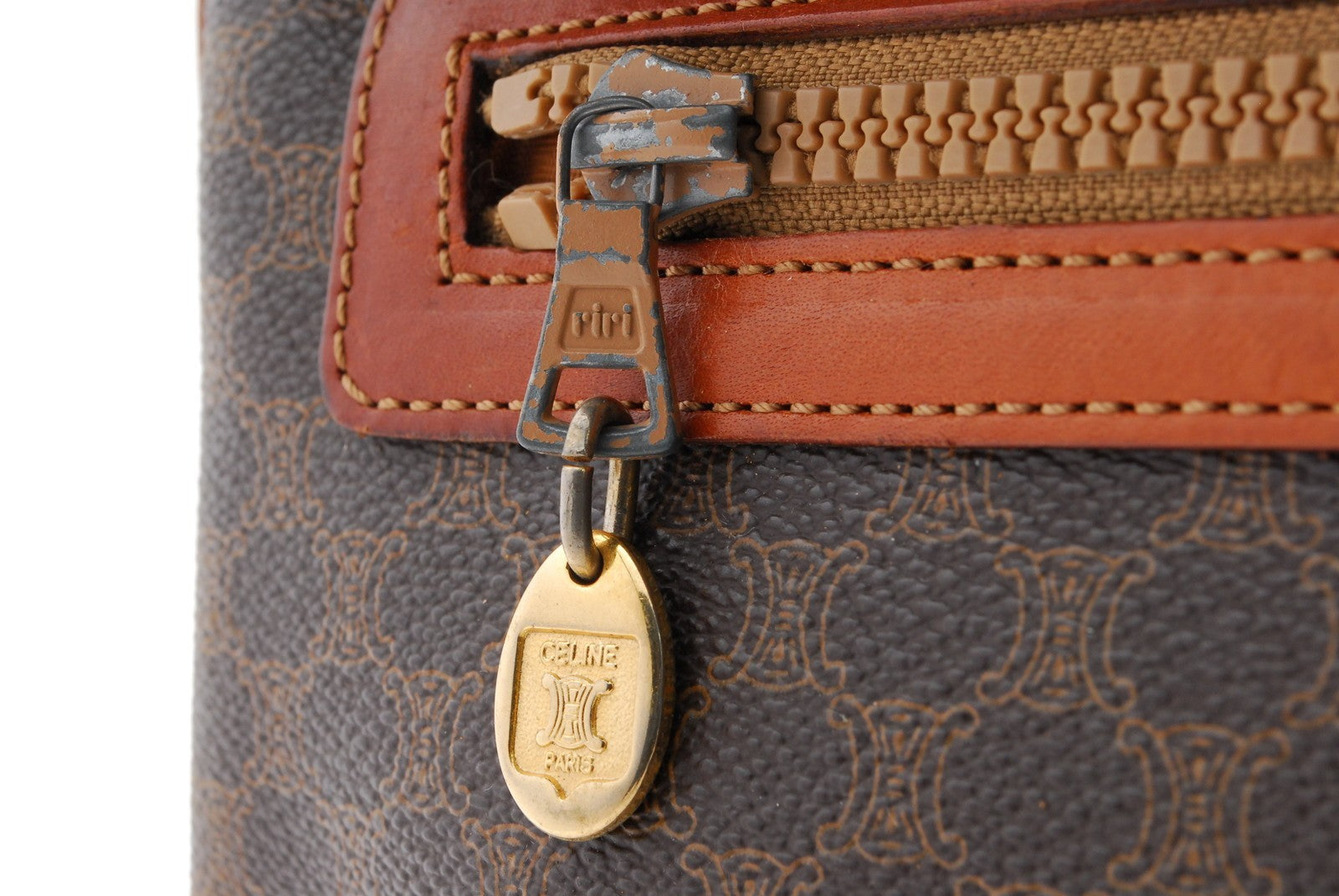 Celine Macadam Clutch Bag - Brown, PVC