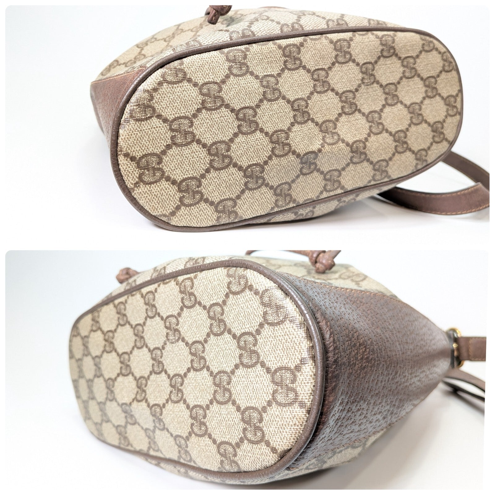 Gucci Sherry Shoulder Bag - Brown, PVC