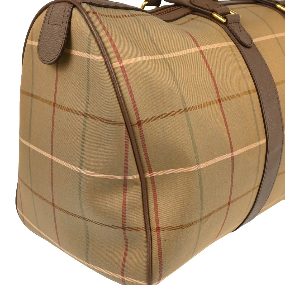 Burberrys Duffle Handbag - Beige, Canvas