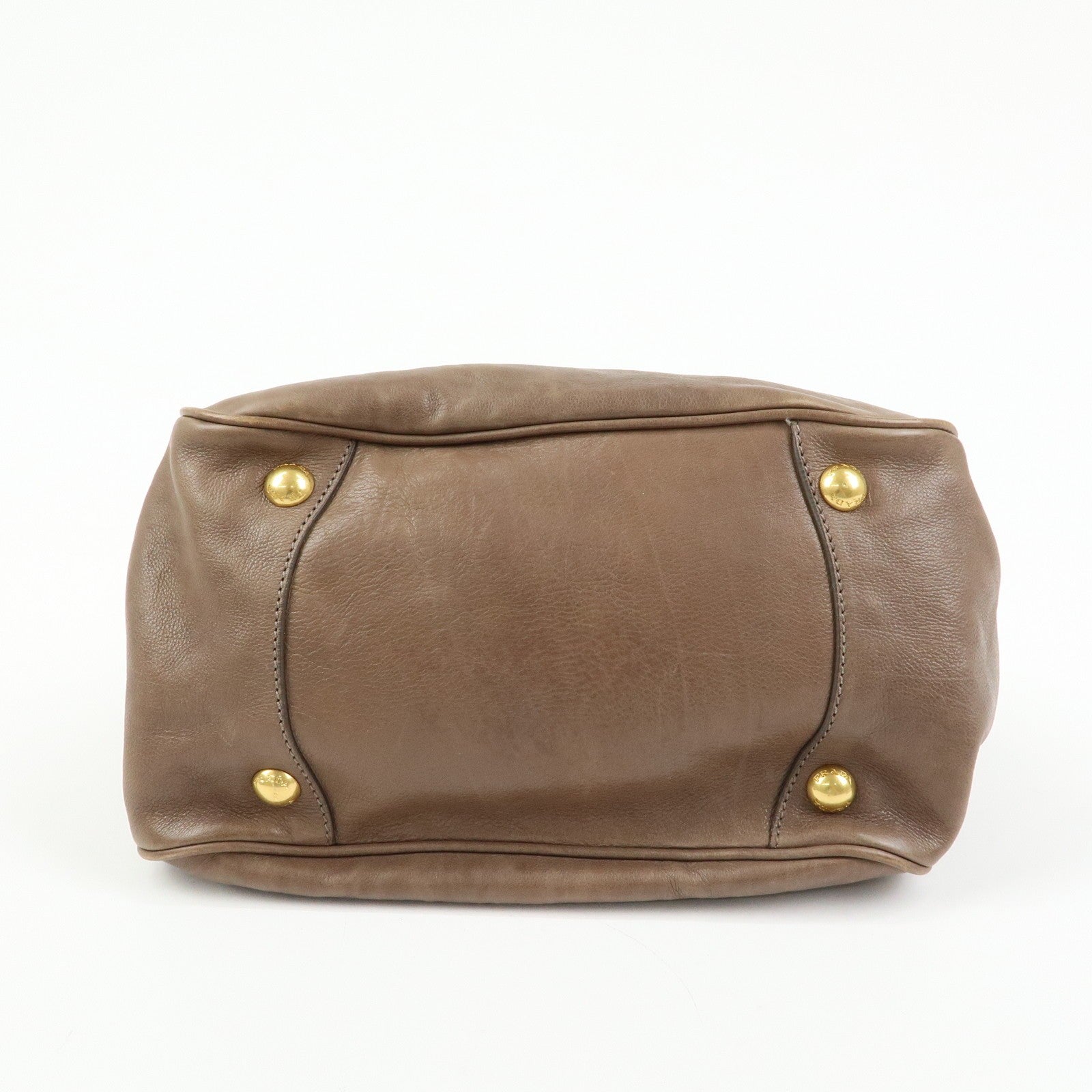 Prada 2Way Bag - Brown, Calf Leather