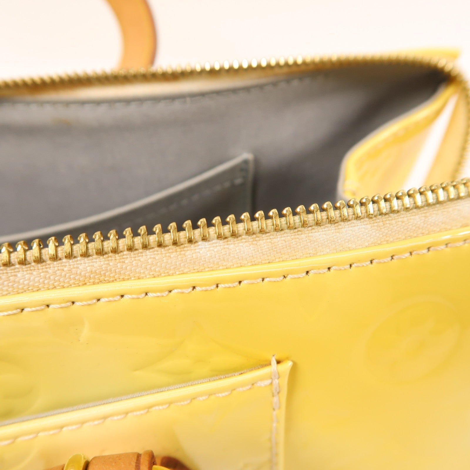 Louis Vuitton LV GHW Rosewood Avenue Shoulder Bag - Yellow, Patent Leather