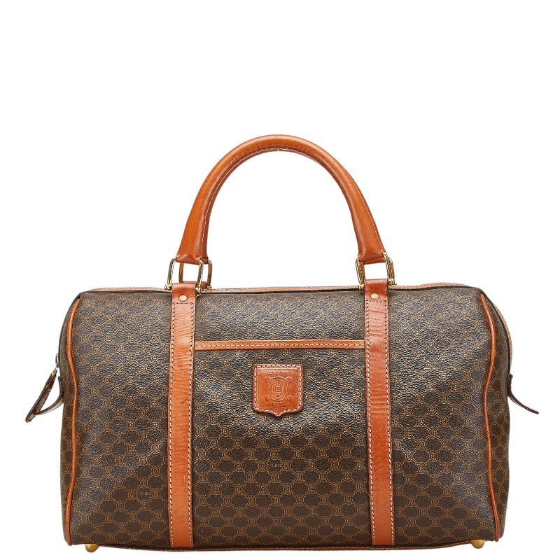 Celine Macadam Boston Bag - Brown, PVC
